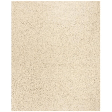Safavieh SGA-Athens Shag 8 x 10 ft. Rectangle Area Rug Ivory SGA119I-8